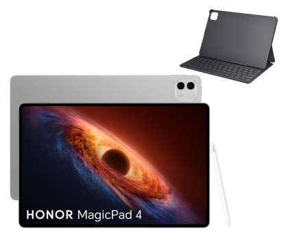Tablet 12" HONOR MagicPad4 12/256 G szary + klawiatura + rysik